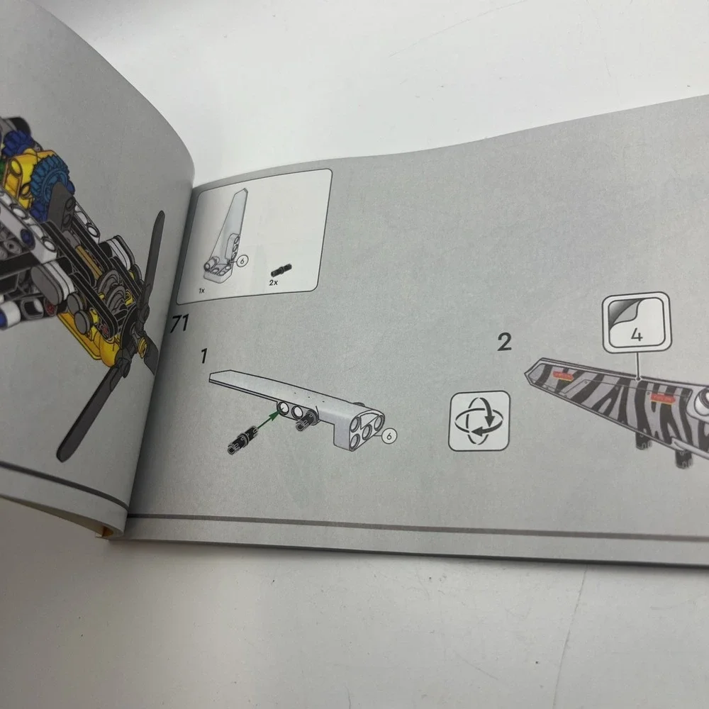 LEGO® Technic™ 42198 Bush Plane Instruction Manual Only!